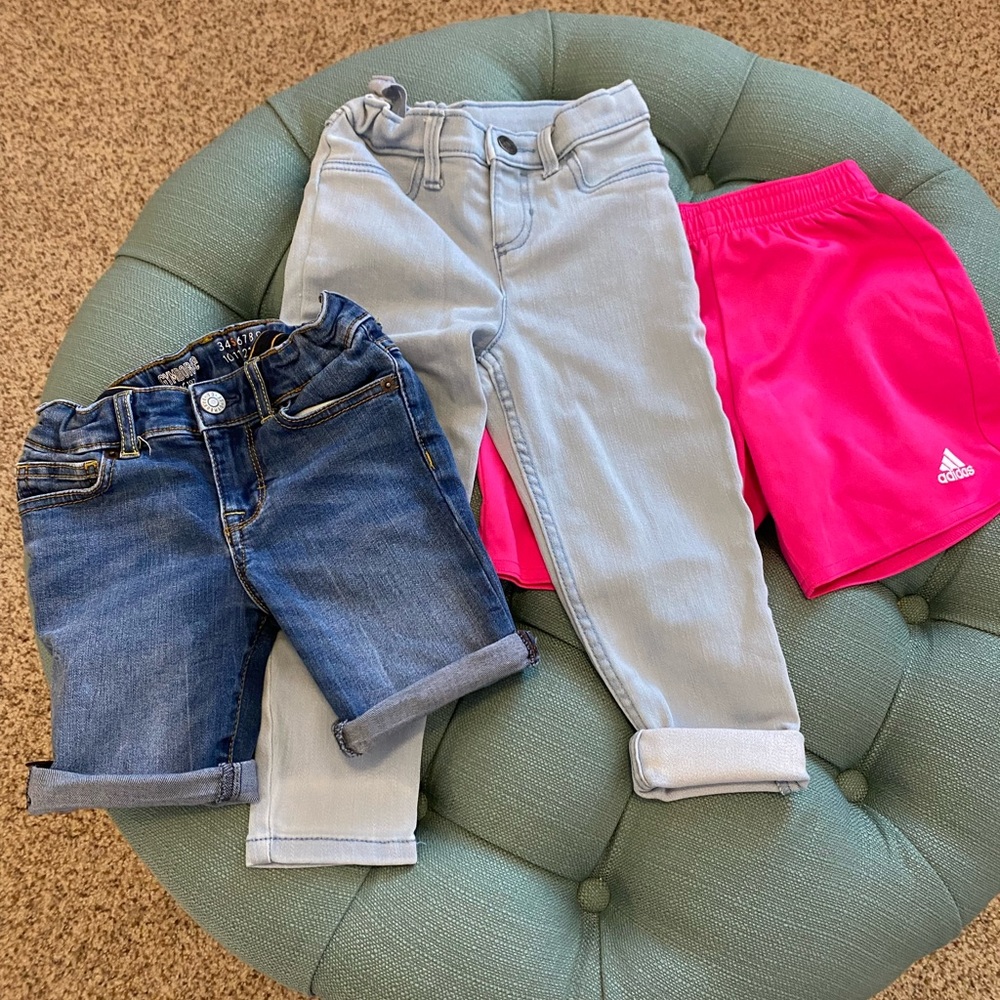 Girls Bottoms - Pack of 3